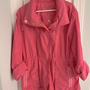 Tyler Boe XL Pink Newport Rain Slicker